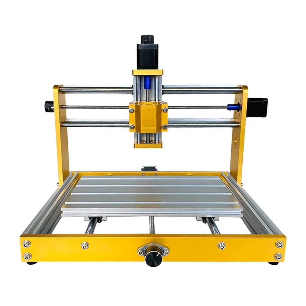 

CNC 3018 Plus Metal Frame Apply Nema17/23 Stepper Spindle Hole Diameter 52mm CNC Wood Router,Pcb Milling Machine,Craved On Metal