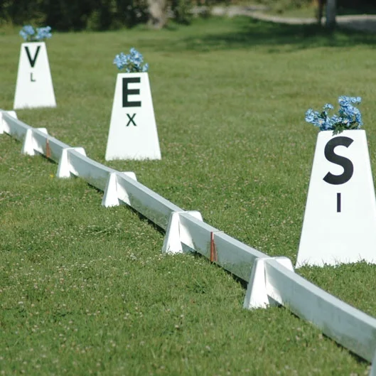 

Portable Horse Dressage Arena Cones Letters,Dressage Arena Fence