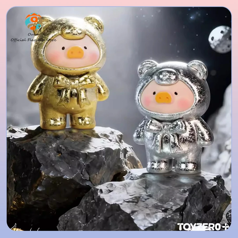 

New Genuine Lulu The Piggy Teddy Mini Blind Box Lulu The Piggy Mini Figures Gift Toy Mineral Mining Station Series Mystery Box