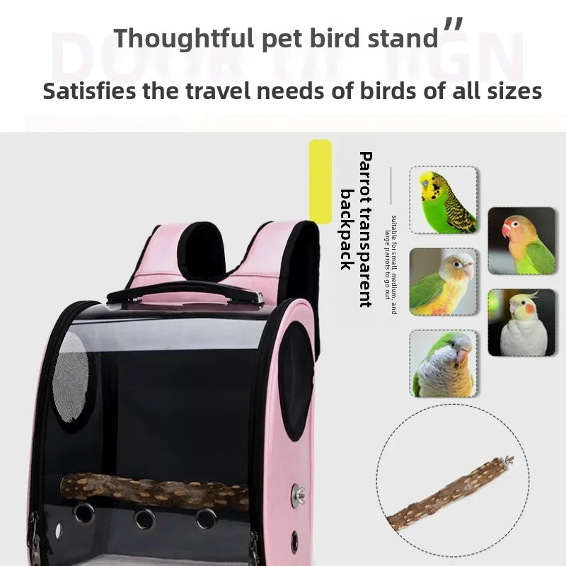 

Новая легкая прозрачная переноска-рюкзак для кошек и собак среднего размера, дышащая, портативная