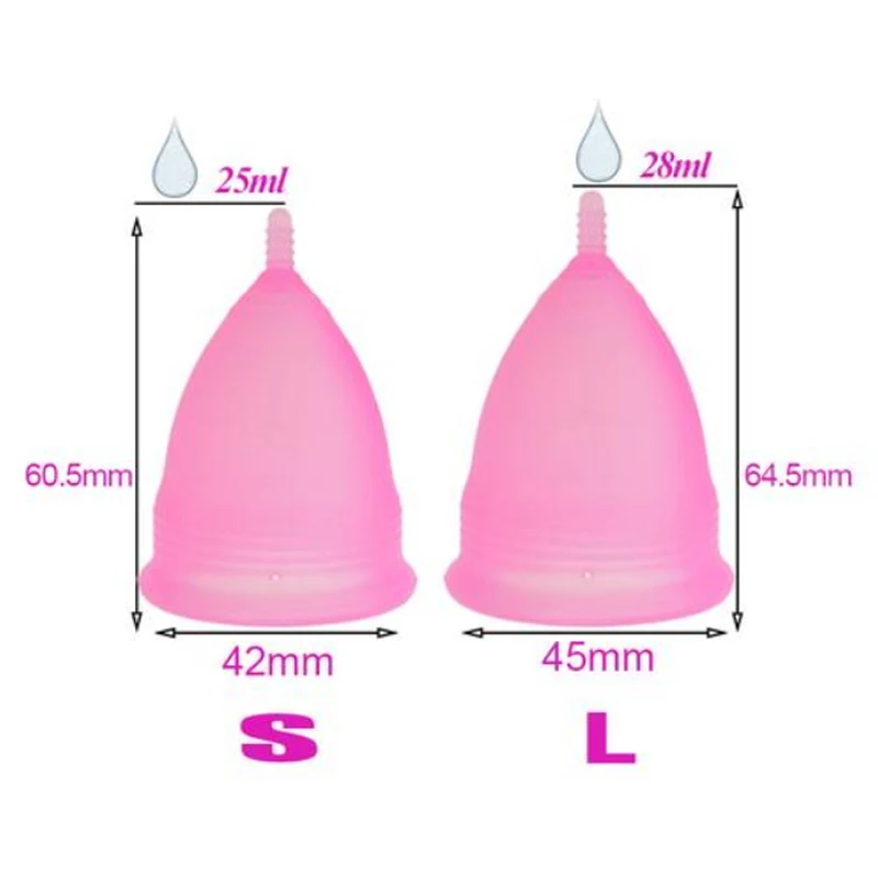 

Wholesale Female menstrual period portable medical leak proof silicone menstrual cup and sterilizer set, Female health products