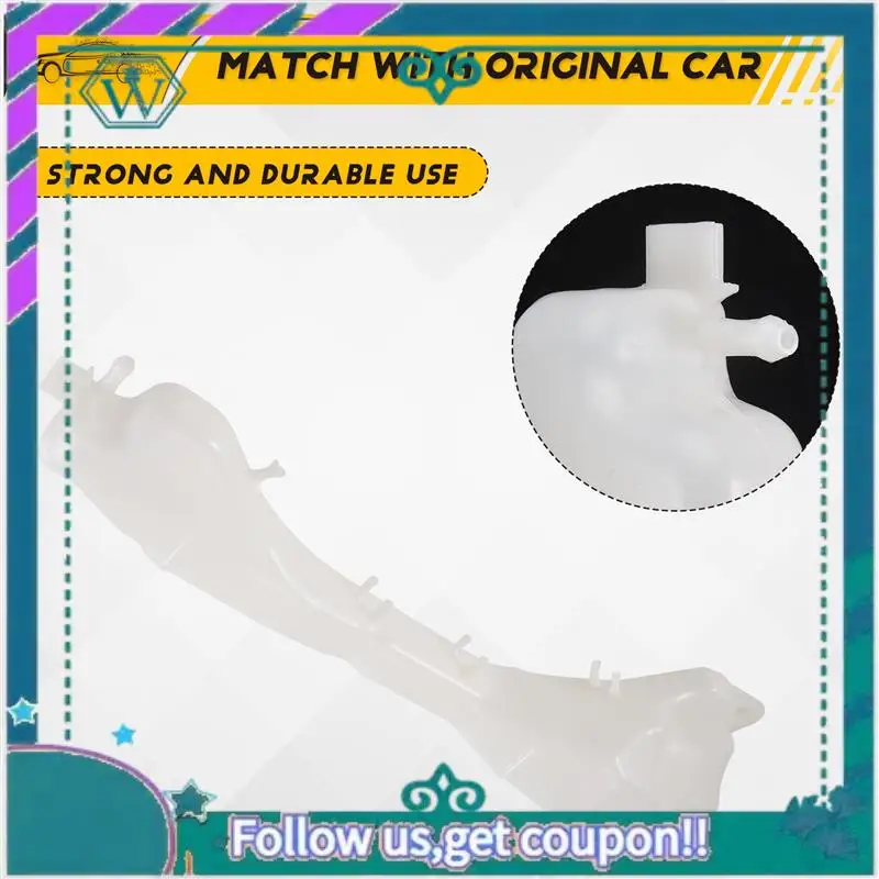 

AA92-Radiator Overflow Tank Reservoir Bottle With Cap For Honda CR-V CRV 2.4L 02-06