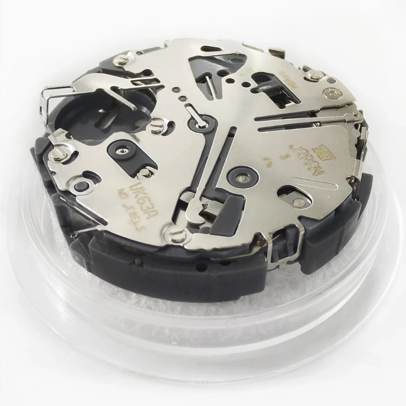 VK63 Multifunctioneel quartz uurwerk Origineel geïmporteerd zes-naalds uurwerk VK63A uurwerk