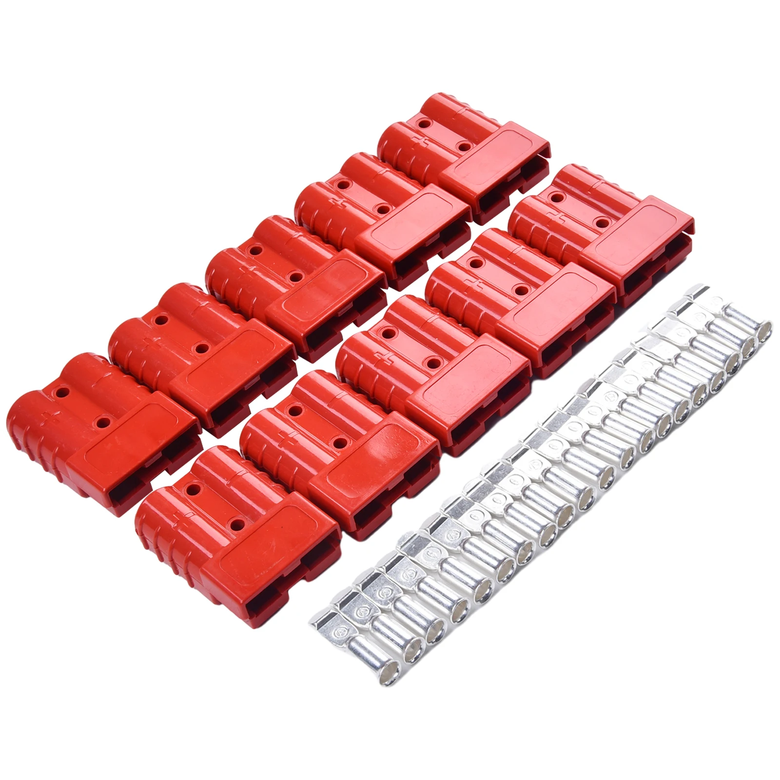 Superior Electrical Connection This Set Includes Ten Connectors Rated at Fifty Amps Designed For High Demand Usage