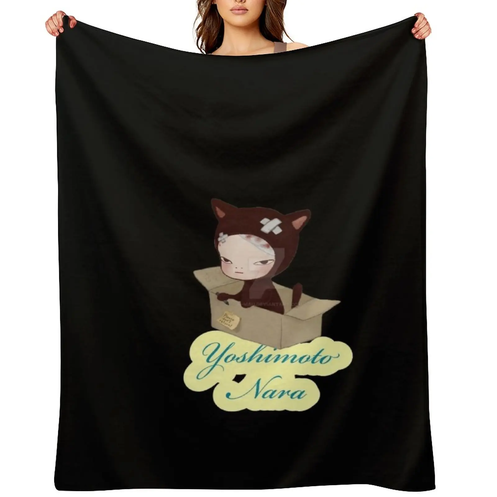 يوشيموتو نطاق رمي بطانية الفانيلا الدافئة أريكة لحاف بياضات السرير البطانيات