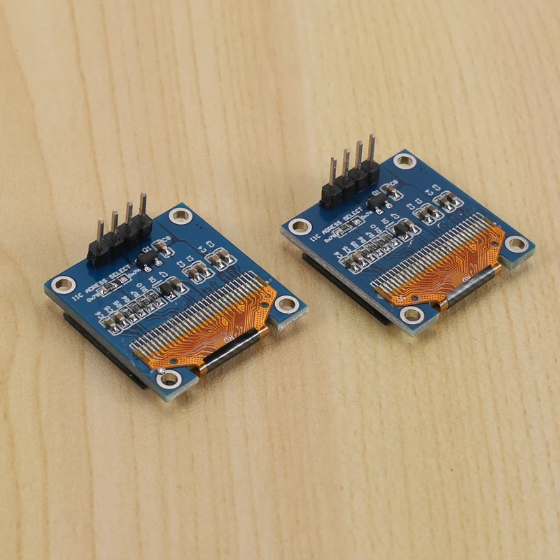 4 szt. Moduł wyświetlacza OLED I2C IIC 128X64 0,96 cala moduł wyświetlacza SSD1315 dla Arduino UNO R3 STM z pinami