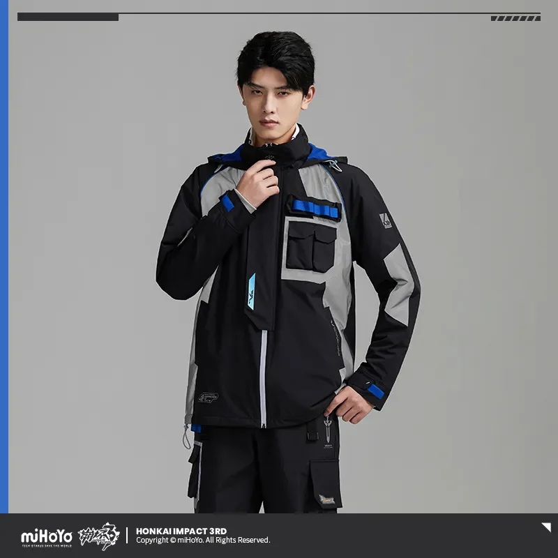 

miHoYo Official Game Bronya Coat Honkai Impact 3 Herrscher of Truth Series Jacket Fashion Clothing Top Hoodie Cosplay Xmas Gifts