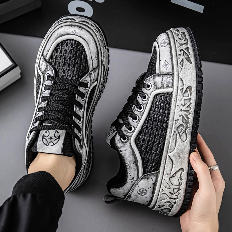 

2025 New Men's Board Shoes,sneakers,skate shoes,Casual Shoes Boost Soft Sole shock-absorbing non-slip Casual soft-soled unisex