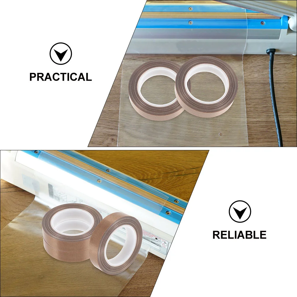 Tape for Vacuum Sealer Ptfe Tapes Replacement Heat Insulation Sealing Hand Food Machine Adhesive Colorful Duct