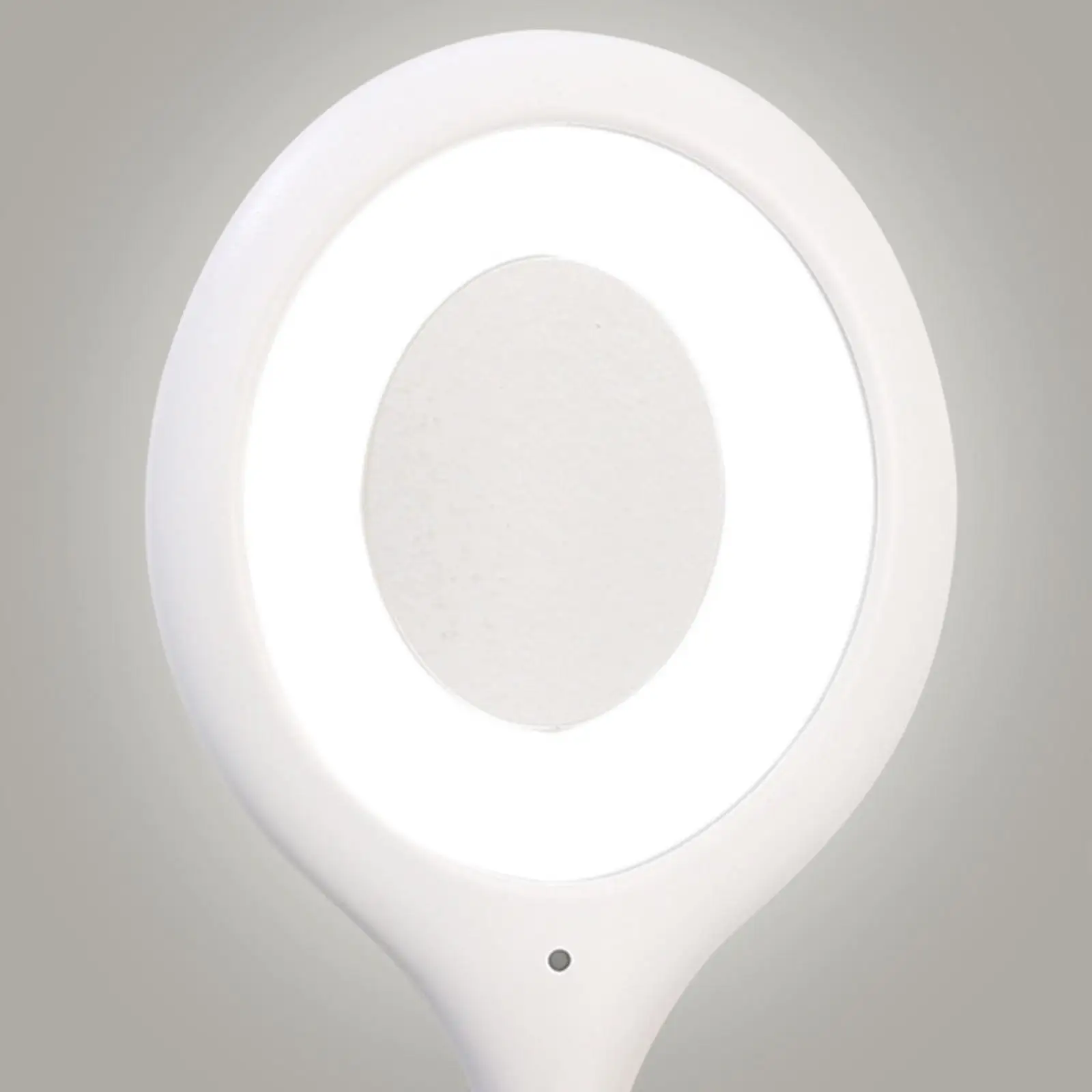 USB Voice Controlled LED Night Light Dimmable Bedside Lamp with Flexible Gooseneck for Kids Room Reading and Dorm Use