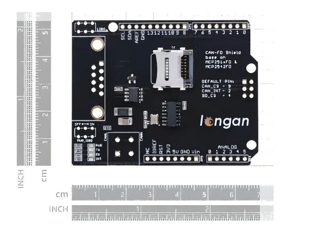 Seeed Lilineau Shield pour Ardu37Lil2.0, 6 000 Board IIC I2C et UART pour mega2560 R3 UNO mcp2517 can bus, livraison gratuite