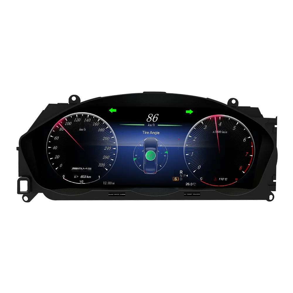 

SZLELV Cluster Virtual Lcd Dashboard For Mercedes Benz C W204 2011-2014 Instrument Display Speedometer Screen Multimedia Player