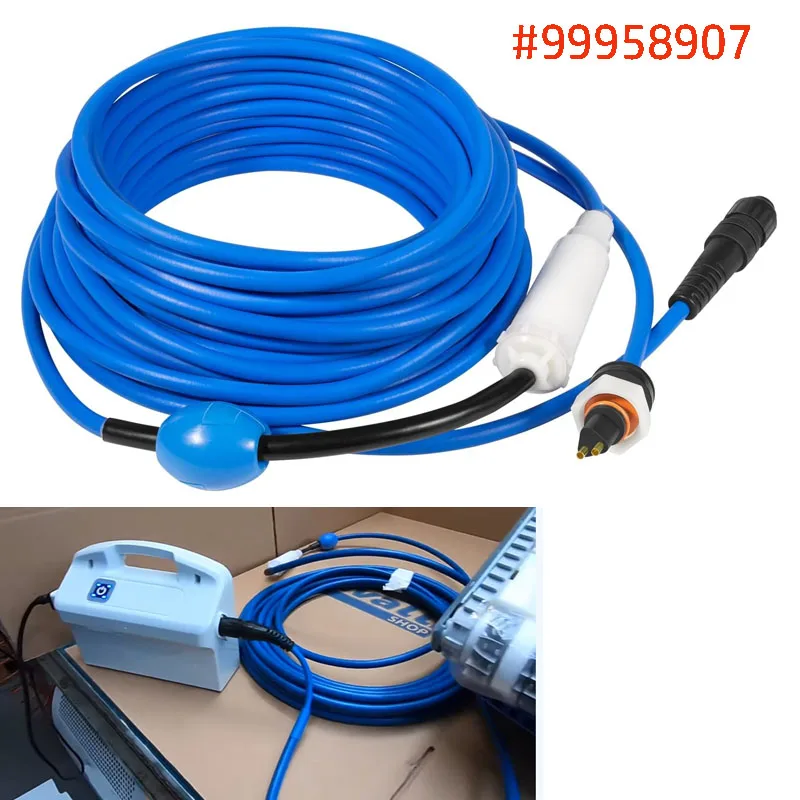 99958907- (18M/60FT) 2-Wire Cable with Swivel for Dolphin Pool Cleaners Active 20, Advantage Ultra, S200,Explorer E30,T35