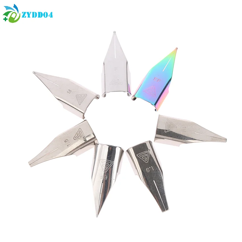 

● 3 шт. 757 # Аксессуары для перьевых ручек, ослепительные художественные перья F/EF/M, школьные принадлежности