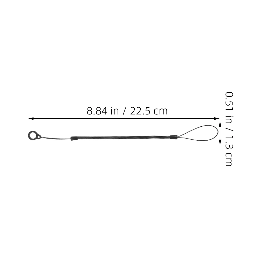 

10 Pcs Stylus Cord Retractable Leash Neck Lanyard Safety Coiled Pens for Tablet Touch Screen