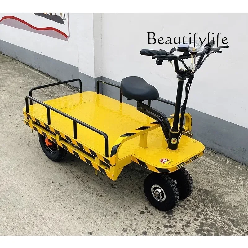 

Forward and Backward Riding Donkey Warehouse Agricultural Orchard Electric Car Three-Wheel Four-Wheel Cargo Handling