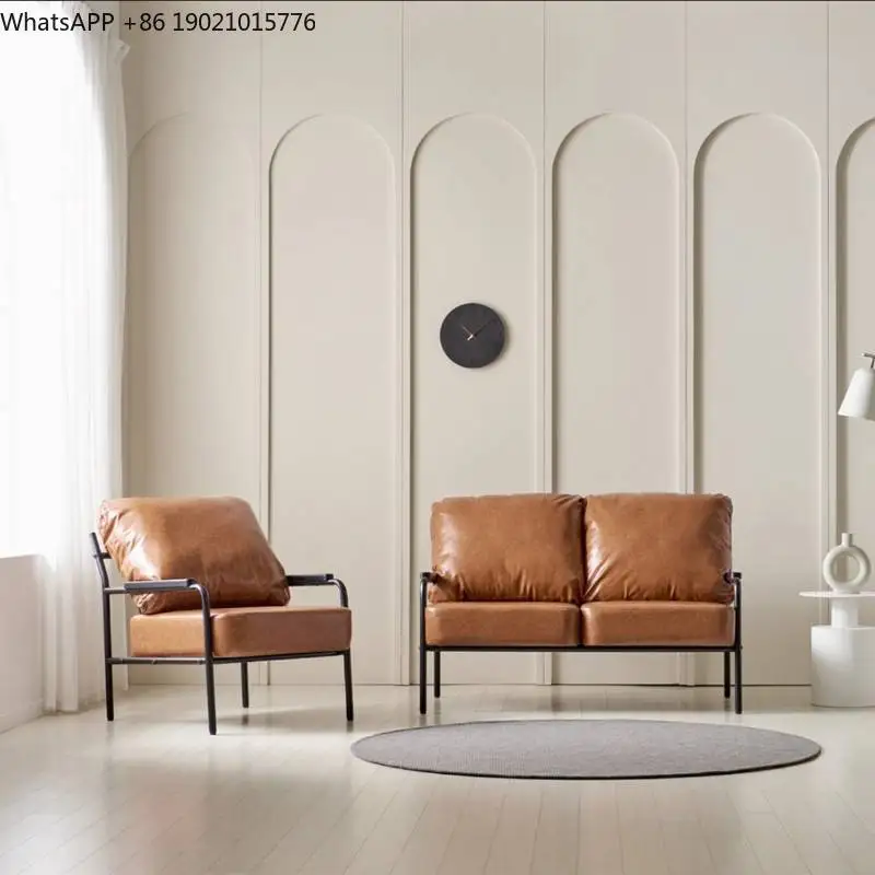 Leather Trending Living Room Chairs Simple Soft Wooden Designer Living Room Chairs Nordic Luxury Sandalye Furniture For Home