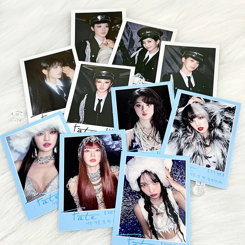 Kpop Gidle Lomo Cards (G)I-DLE 2nd Album Super Lady Photocards Photo Cards Posters MINNIE SHUHUA SOYEON YUQI Fans Gifts