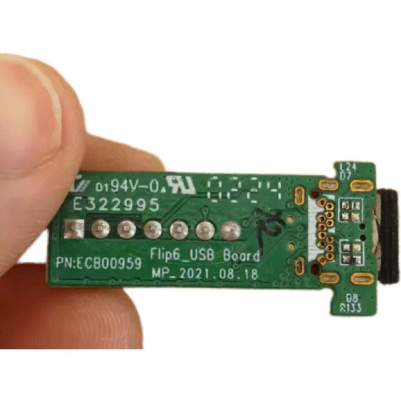 Original PCB part For JBL Flip 6 GG Speaker replacement Type-C USB Charge Jack Power Board Flip6 Charge Port spare repair part