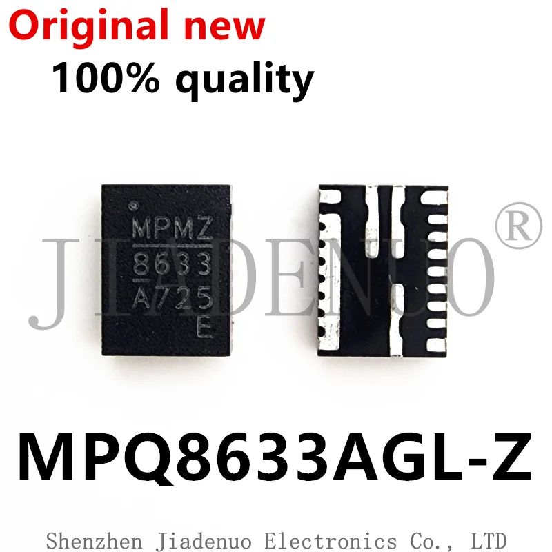 (2-5pcs)100% original New MPQ8633AGL-Z MP8633A MP8633 Printing silk 8633 QFN Chipset