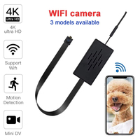 4K Mini DIY Network Camera WIFI HD Smartphone APP Control Wireless Surveillance Camera Built-in Microphone Security Video IP Cam