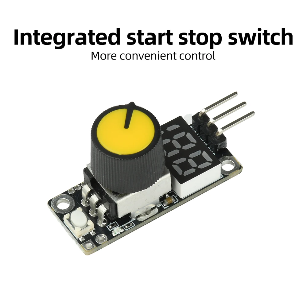 DC 3-24V PWM Speed Controller with Display & Switch 4-Wire Fan Servo ESC Regulator
