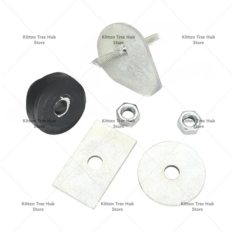 6560633 6553709 Cab Mounting Kit with Joint Bolt Assembly Damper Washer Nuts Compatible 753 763 450 453 S70 S100