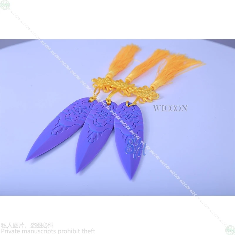 Kpop شيطان هنتركس زوي السهام تأثيري ثلاثية الأبعاد حمض البوليلاكتيك الأرجواني وهمية السلحة الدعائم هالوين المعبود لعب الأدوار