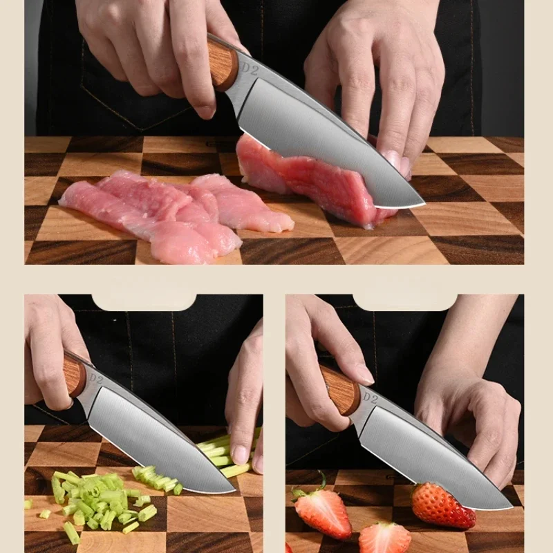 Super sharp slaughter boning knife Meat dividing knife for slaughtering pigs and sheep fruit knife Household kitchen knife