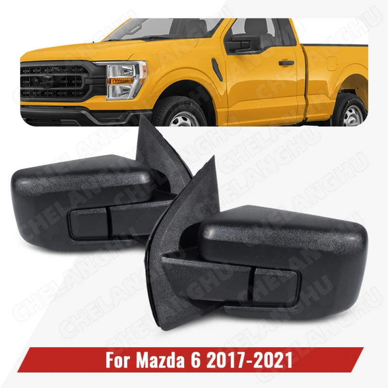 

18PIN Reversing Mirror For Ford F150 2021 2022 2023 2024 2025 Rear Mirror Assembly Without Camera