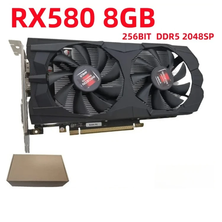 

Видеокарта RX580 8 ГБ высокой четкости PUBG, видеокарта для настольного компьютера, универсальная машина