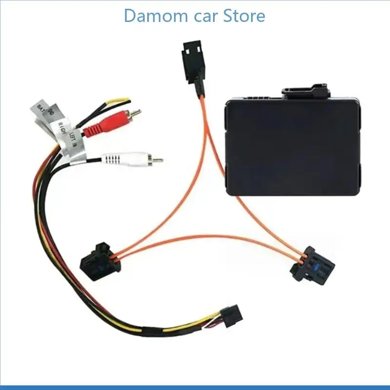 

A2UC Aux Audios Input Decoders Box Bluetooth-compatible Music Adapter Automotive Accessories for 2004-2009 Car Music Adapter
