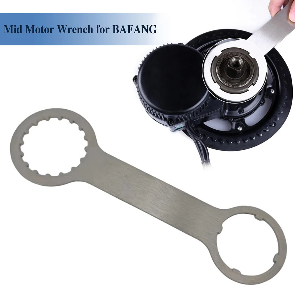 Electric Bicycle Bottom Bracket Wrench For Bafang BBS01/BBS02 E-Bike Mid-Motor Central Axis Spanner Install Tool Cycling Parts