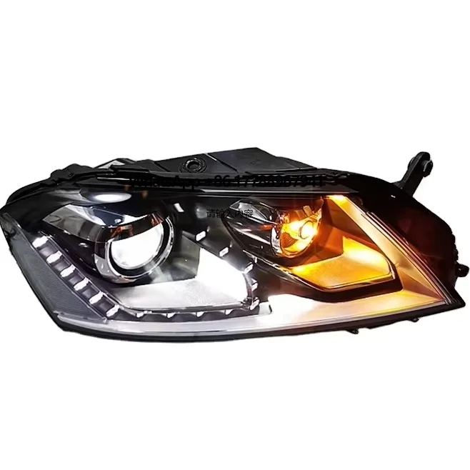 For  Magotan Xenon Teary Headlight Assembly Original Second-Hand Accessories Low to High LED Front Light Auto Parts