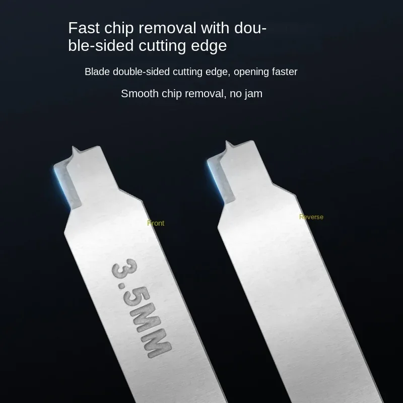 MS108 Strumento di scavo per foratura a fondo piatto Coltello per foglio inciso con manico Set di strumenti artigianali per strumenti di costruzione di modelli militari Fai da te