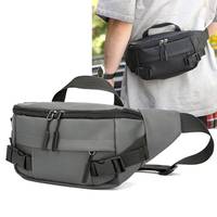 Men Waist Bag Motorcycle Outdoor Travel Sports Hiking Fishing Commuting Chest Bags Portable Phone Cycling Short Trip Pouch