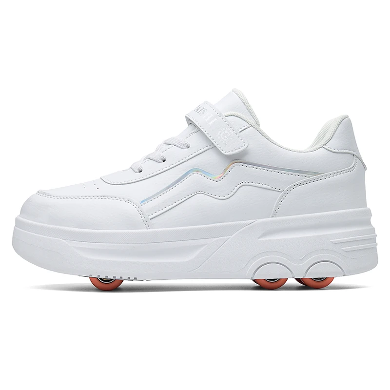 

Boys' 4-Wheel Retractable Heelys: Kids' Shoes, Student Transformable Skates & Girls' Fly Shoes (Adults)