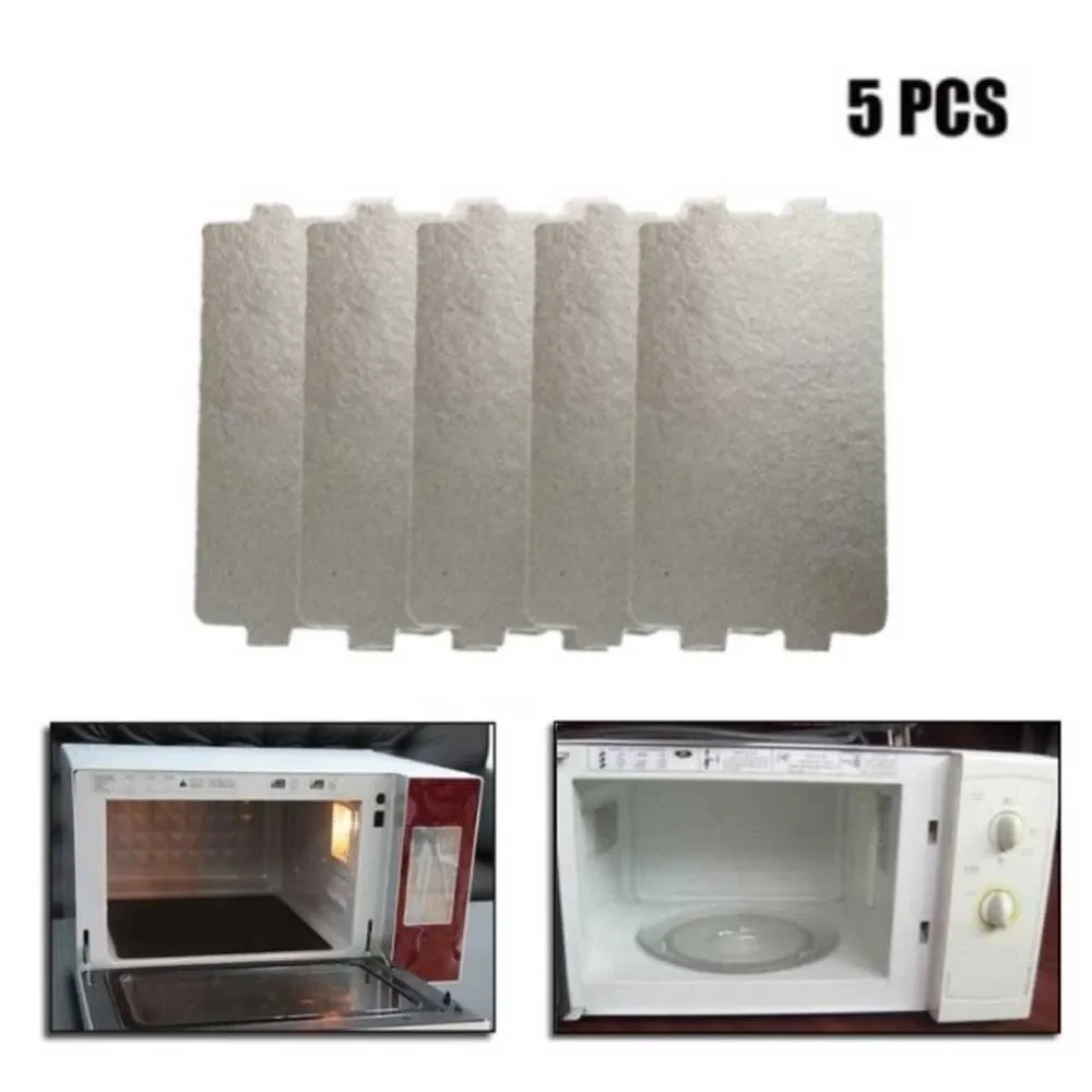 5 X Waveguide Microwave Oven Protective Film Mica Plate Wave Guide Waveguide Cover Sheet Plates For Magnetron Cap