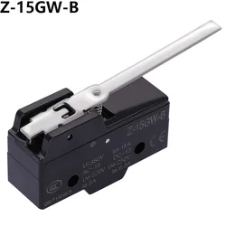 1PCS Z-15GW-B LXW5-11G1 TM-1703 Long Hinge Lever SPDT Basic Limit Switch Microswitch 15A 250V