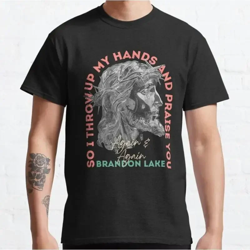 Brandon Lake So I Throw Up My Hands And Praise You Jesus Halloween For Men T shirt