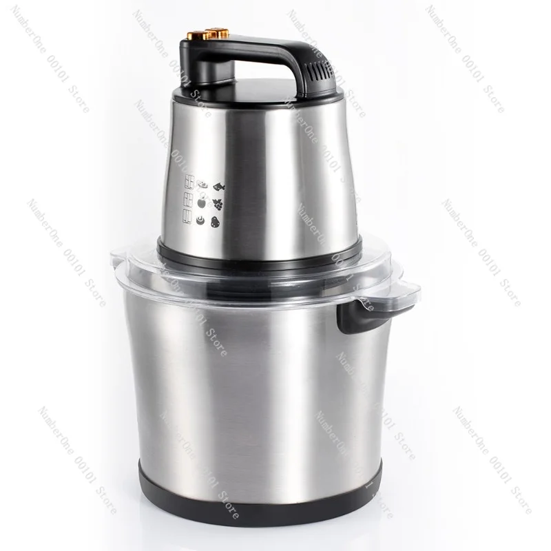 Commercial Meat Grinder Electric Food Processor 15L Large Capacity Vegetable Cutter Sausage Stuffer Mixer CE Plug Kitchen