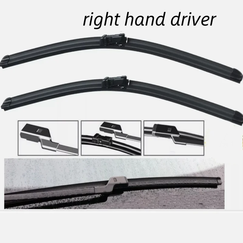 Car Wiper For FIAT Ducato 2006-2023Front Wiper Blades Soft Rubber Windscreen Wipers Auto Windshield 26