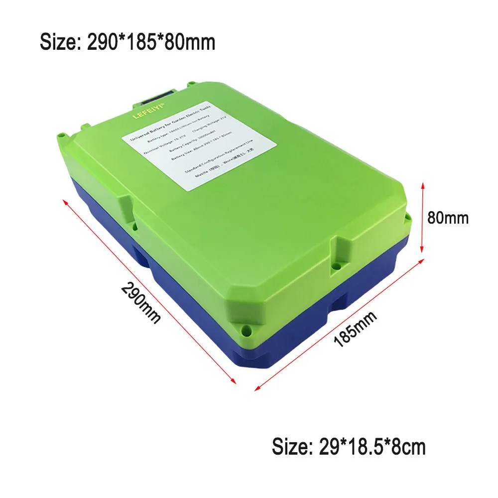 18650 21V para cortacésped eléctrico, máquina de setos, recolector de té, batería de litio de 50000mAH