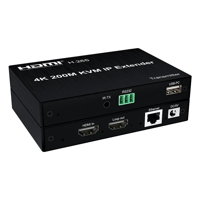 2026 new 4K 30Hz 200M HDMI USB KVM Support Mouse Keyboard Over IP Extender for PC HDMI Loop Out Extender