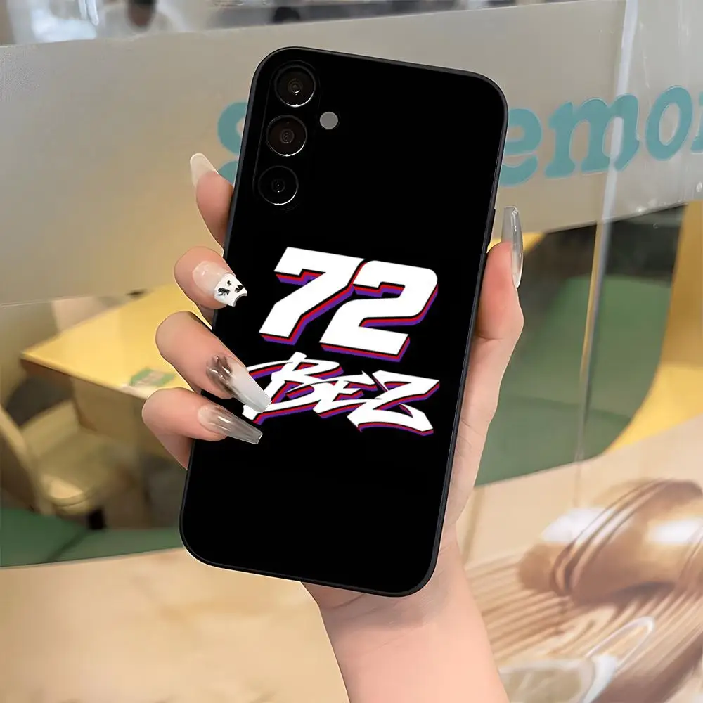 M-marco B-bezzecchiES 72 Handyhülle für Samsung S26 S25 Edge S24 S23 S22 Ultra Plus Fe A57 A37 A17 A56 5G Silikonhülle