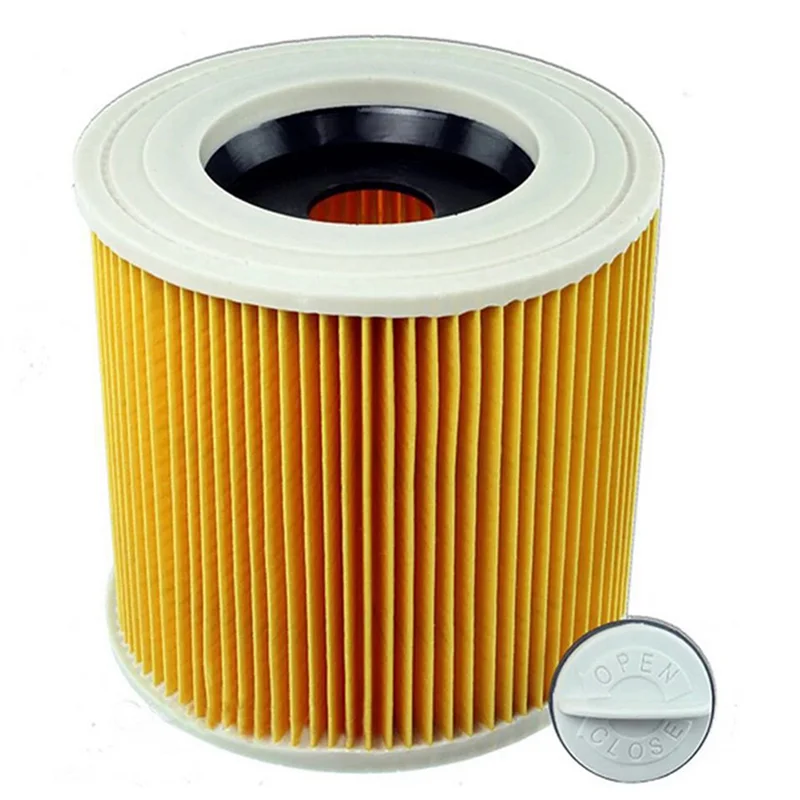 M17K-6 Pcs Cartridge Filter For Karcher Vacuum Cleaner WD3 Premium WD2 WD3 WD1 MV3 MV2 WD 3 P Extension Kit Against Fine Dust