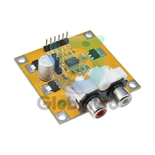 PCM5102 DAC فك I2S لاعب تجميعها المجلس 32Bit 384K وراء ES9023 PCM1794 لتوت العليق بي