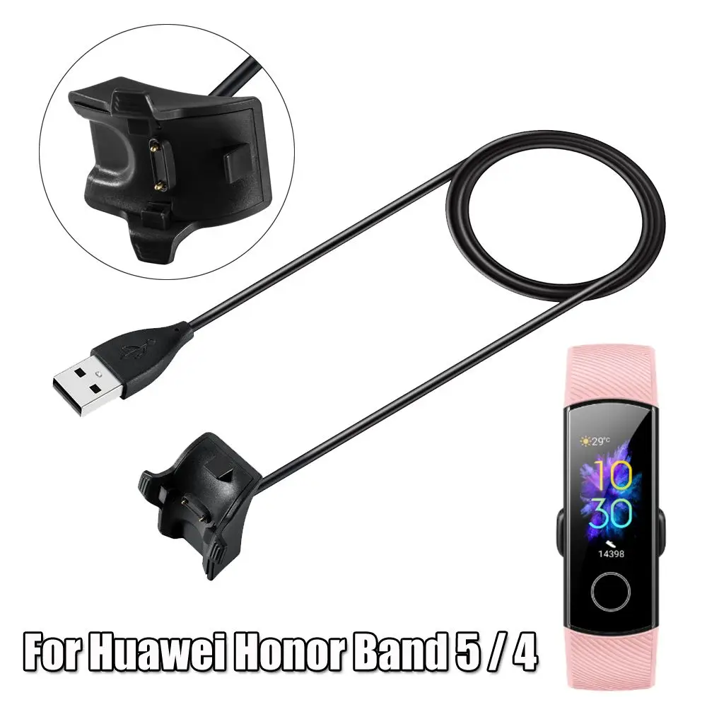 1M USB Charger Cable Bracelet Watch Charging Dock Cradle For Huawei Honor Band 5 4