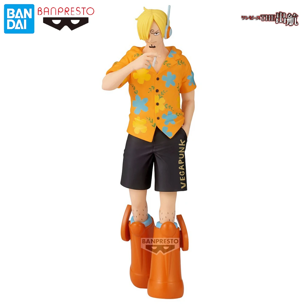 

Оригинальный цельный Banpresto The Shukko Sanji (версия Egghead) 17 см красивая Коллекционная аниме-модель фигурка игрушки