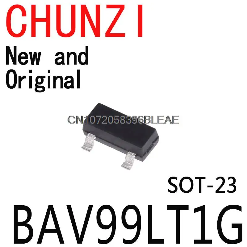 100PCS New and Original SOT23 BAV99 A7 SOT BAV99LT SOT-23 SMD Transistor IC BAV99LT1G